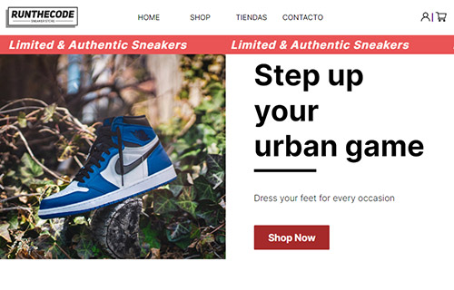 Sneaker Store Project